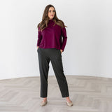 The Dressy Mock Neck Sweatshirt