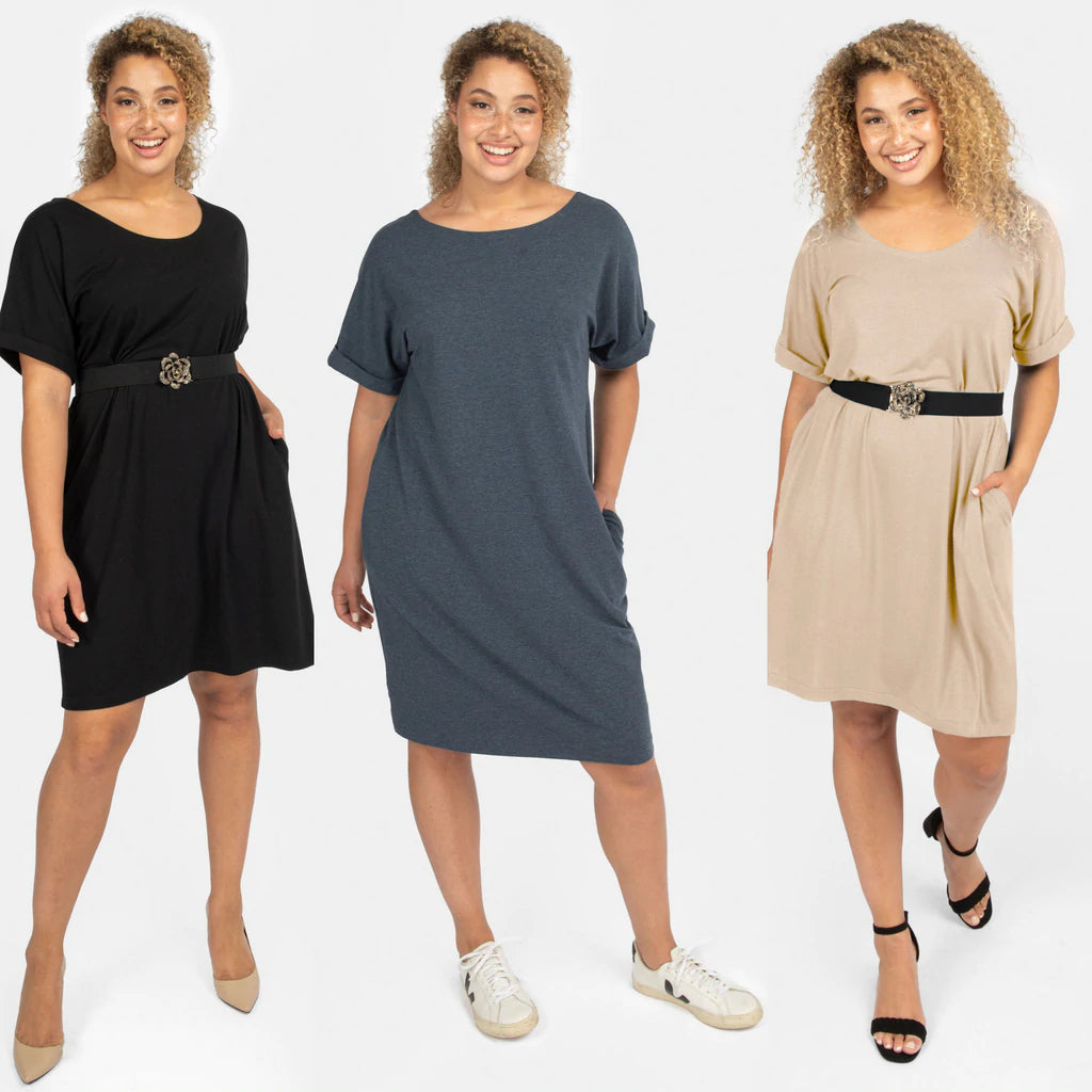 How to wear a T-Shirt Dress for Any Season