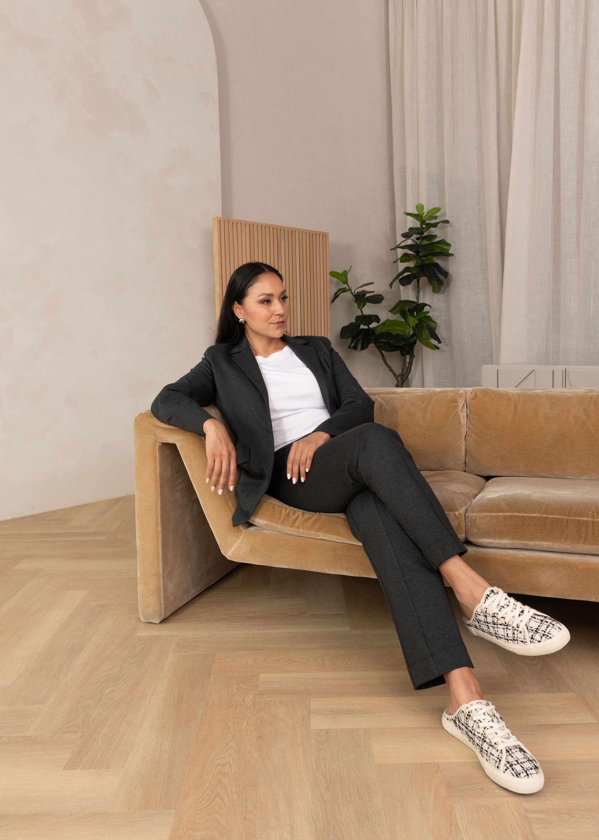 Tailored Ponte Pants