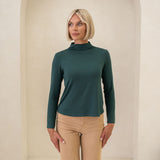 The Going Places Long Sleeve Mock Neck