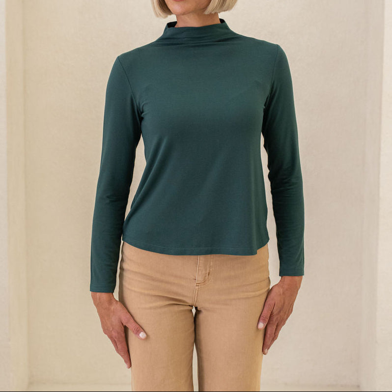 Sample Sale: The Going Places Long Sleeve Mock Neck