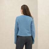 The Tailored Organic Fleece Cardigan
