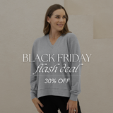 The Bamboo Merino Dressy V-Neck Sweatshirt