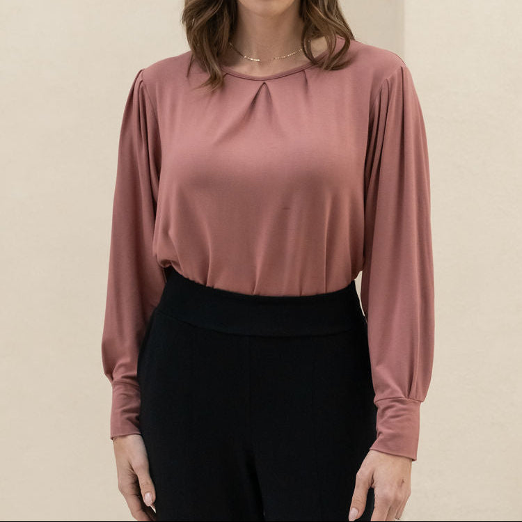 The Comfy Blouson Top