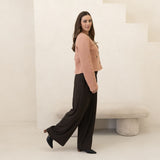 The Tailored Organic Fleece Cardigan