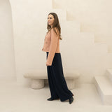 The Tailored Organic Fleece Cardigan