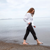 The Airy Gauze Relaxed Button-up Shirt