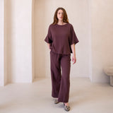 The Airy Gauze Reversible Blouse