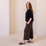 The Dressy Wide Leg Crop Pant