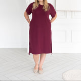 Sample Sale : The All-Day Midi T-shirt Dress