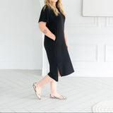 Sample Sale : The All-Day Midi T-shirt Dress