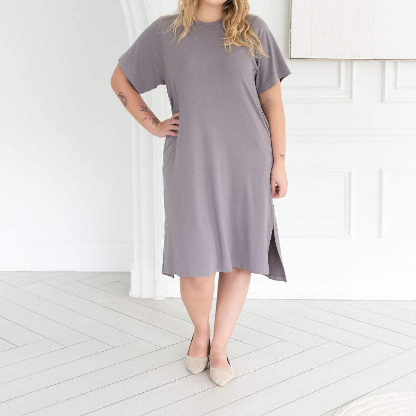 Sample Sale : The All-Day Midi T-shirt Dress