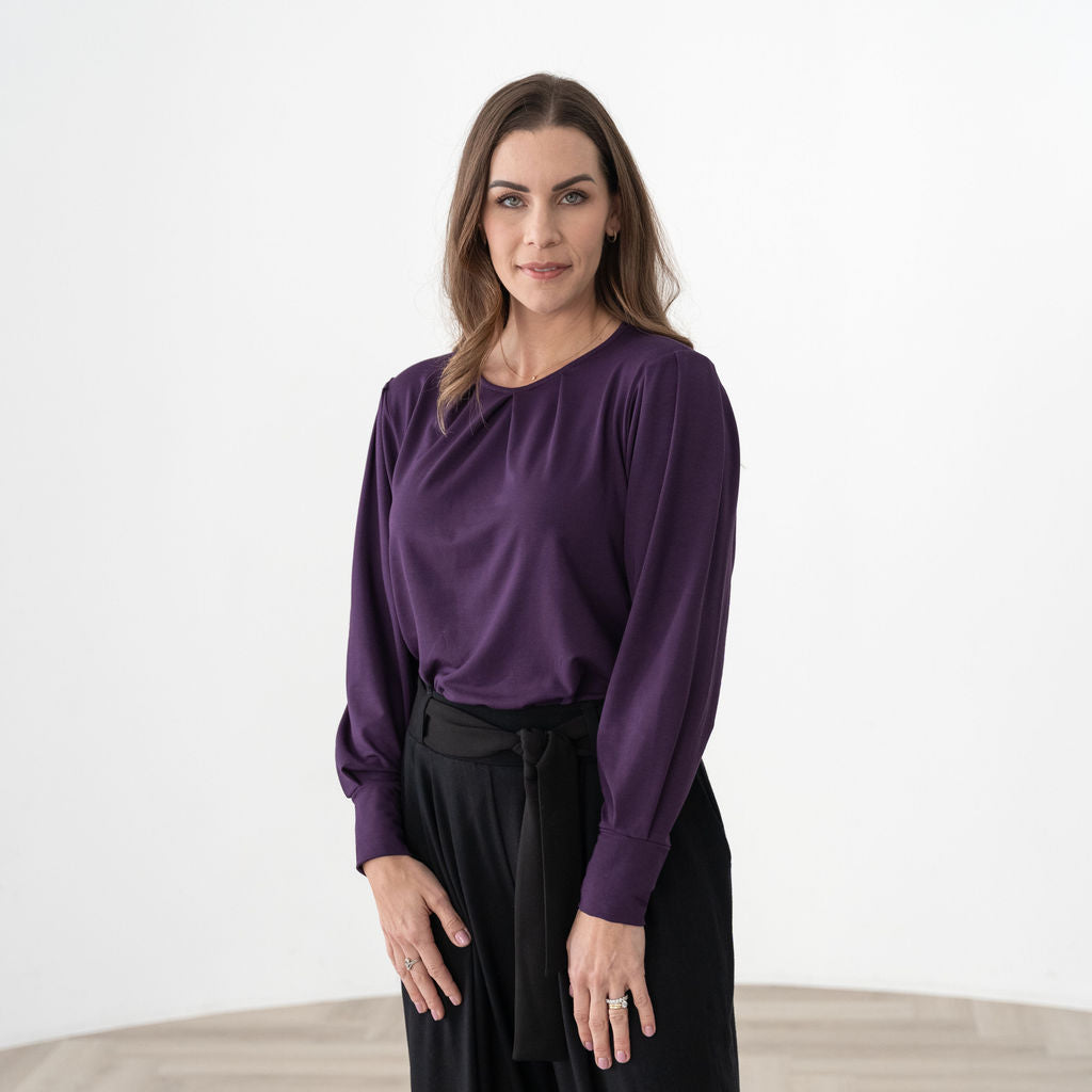 The Comfy Blouson Top