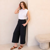 The Dressy Wide Leg Crop Pant