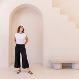 The Dressy Wide Leg Crop Pant