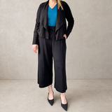 The Dressy Wide Leg Crop Pant