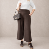 The Dressy Wide Leg Crop Pant
