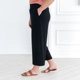 The Dressy Wide Leg Crop Pant