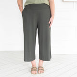 The Dressy Wide Leg Crop Pant