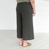 The Dressy Wide Leg Crop Pant