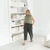 The Dressy Wide Leg Crop Pant