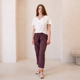 The Airy Gauze Tapered Pant