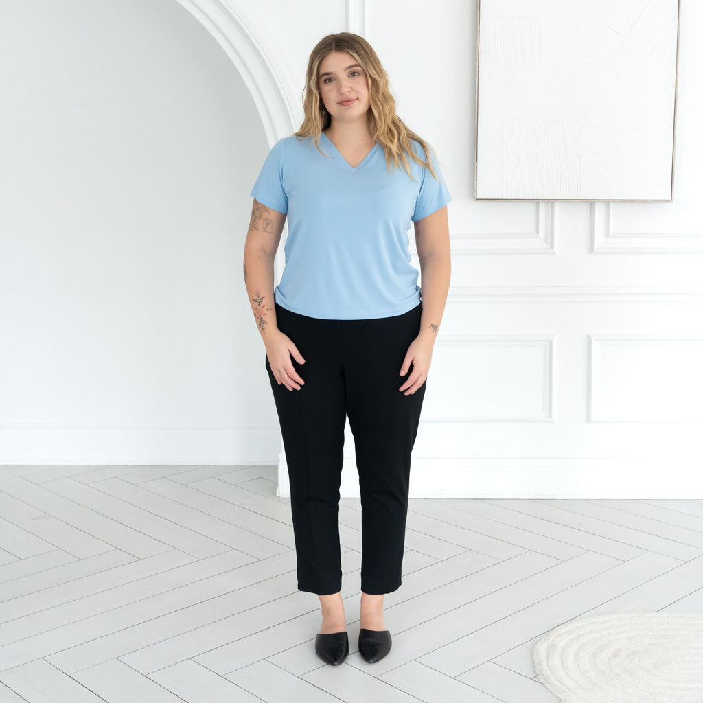 The Wanderer Slim Leg Pant Women's Comfortable Travel Ankle Pant