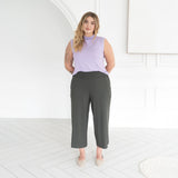 The Going Places Sleeveless Mock Neck