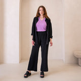 The Airy Gauze Relaxed Button-up Shirt