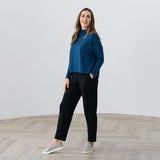 The Dressy Mock Neck Sweatshirt